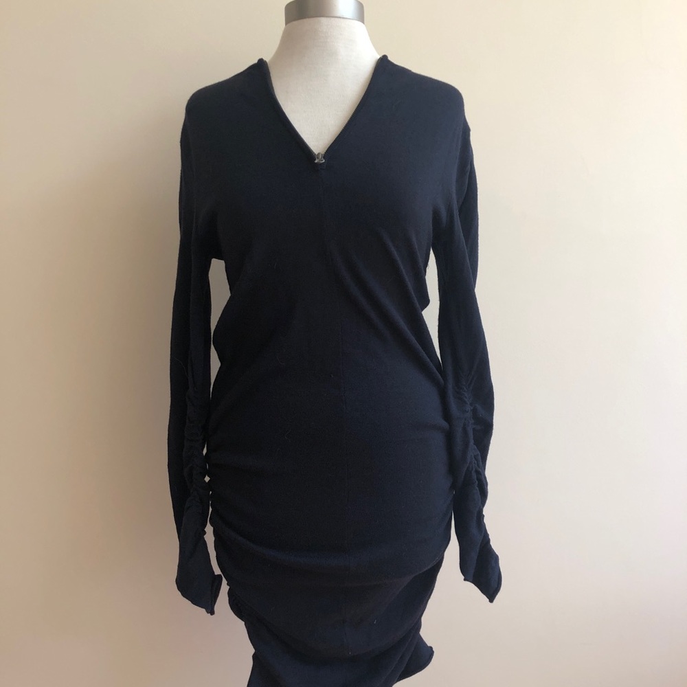 YIGAL AZROUEL sweater dress with intricate back